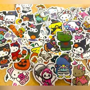 Sanrio Halloween Stickers - Mystery Bundle - 12 stickers